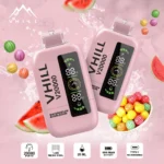 VHILL: vaporizador desechable de 20 000 caladas con sabor a sandía y chicle