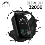 VHILL: vaporizador desechable «Black Dragon Blood» de pantalla completa con 32 000 caladas