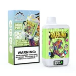 VHILL TWINS: vaporizador desechable de 60 000 caladas con sabor a Blue Razz, limonada, limón y lima